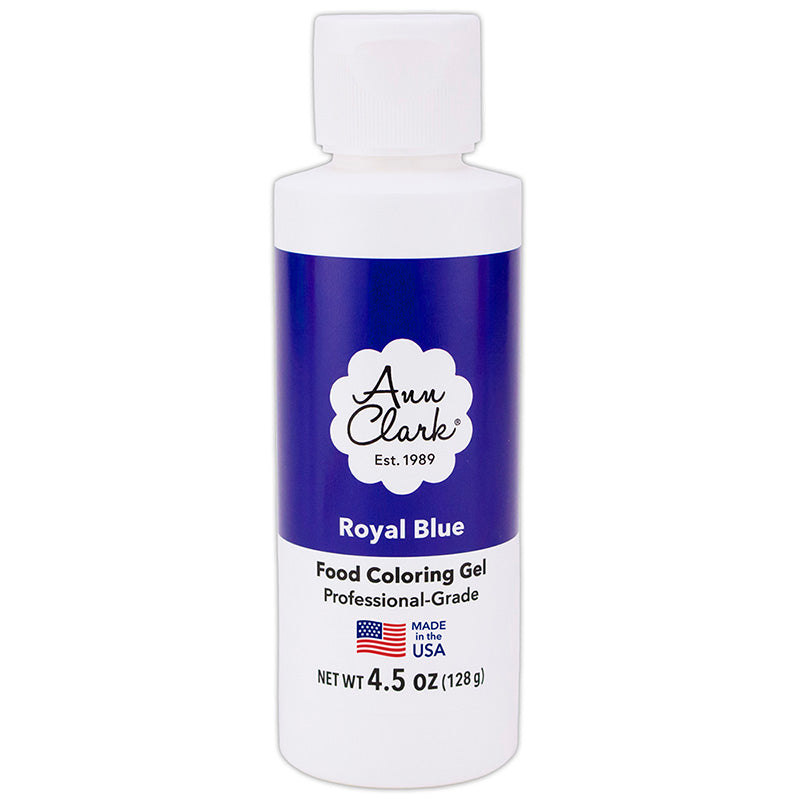 Ann Clark Royal Blue Food Coloring Gel, Large 4.5 oz. Bottle | Ann