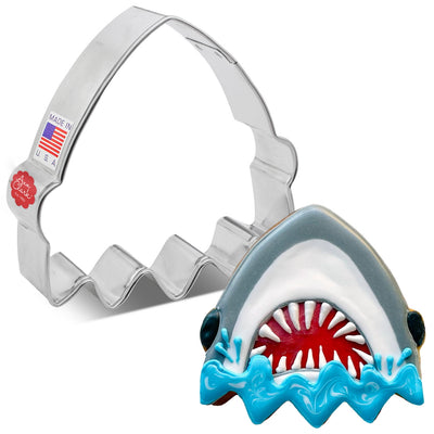 Shark Head Cookie Cutter, 3.68"